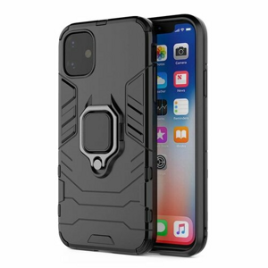 Puzdro Ring Armor iPhone 14 Pro - čierne