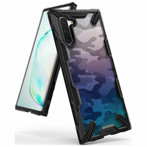 Puzdro Ringke Fusion X TPC Samsung Galaxy Note 10 N970 - camouflage (MIL-STD 810G - 516.6)