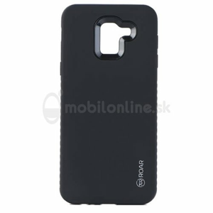 Puzdro Roar Rico Armor TPU/TPC Samsung Galaxy A6 A600 2018 - čierne