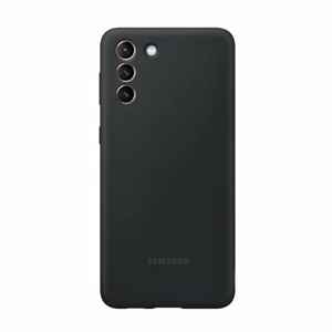 Puzdro Samsung Silikón EF-PG991TBE pre S21 G991 - čierne