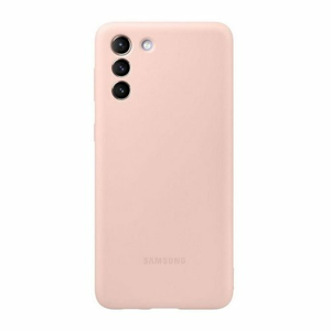Puzdro Samsung Silikón EF-PG991TPE pre S21 G991 - ružové