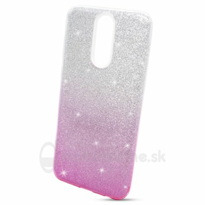 Puzdro Shimmer 3in1 TPU Huawei Mate 10 Lite - strieborno-ružové*