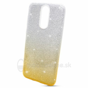 Puzdro Shimmer 3in1 TPU Huawei Mate 10 Lite - strieborno-zlaté