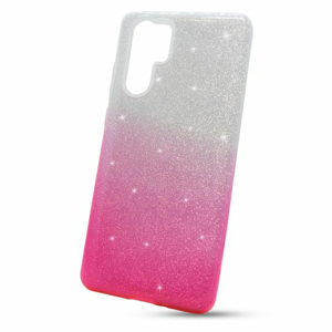 Puzdro Shimmer 3in1 TPU Huawei P30 Pro - strieborno-ružové