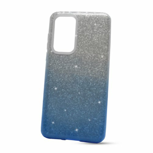 Puzdro Shimmer 3in1 TPU Huawei P40 - strieborno-modré