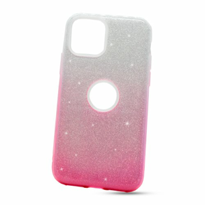 Puzdro Shimmer 3in1 TPU iPhone 11 Pro (5.8) - strieborno-ružové