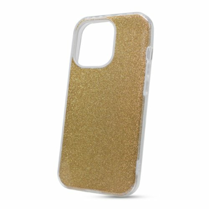 Puzdro Shimmer 3in1 TPU iPhone 13 Pro - zlaté