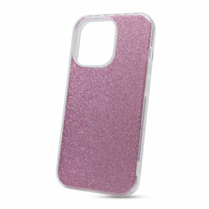 Puzdro Shimmer 3in1 TPU iPhone 13 - ružové