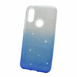 Puzdro Shimmer 3in1 TPU Xiaomi Redmi 7 - strieborno-modré