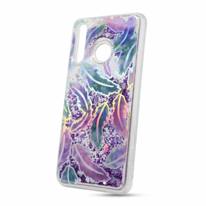 Puzdro Shimmer Design TPU Huawei P30 Lite - lístie