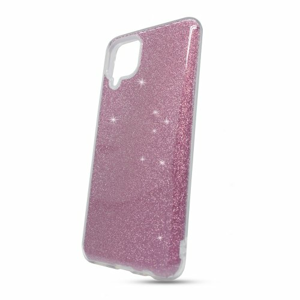 Puzdro Shimmer TPU Samsung Galaxy A12 A125/M12 M127 - ružové