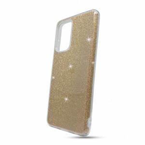 Puzdro Shimmer TPU Samsung Galaxy A52 5G A526 - zlaté