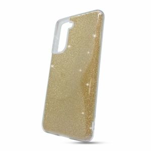 Puzdro Shimmer TPU Samsung Galaxy S21 G991 - zlaté