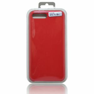 Puzdro Silicon iPhone 8 Plus (7 Plus) červené