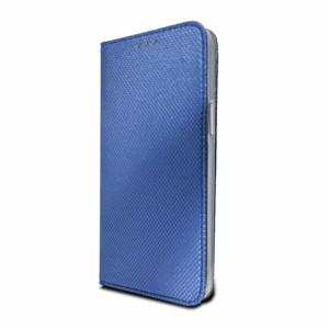 Puzdro Smart Book iPhone X/Xs - tmavo modré