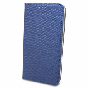 Puzdro Smart Book Motorola Moto E5 Plus - tmavo-modré