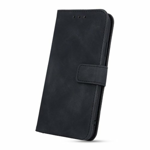Puzdro Smart Velvet Book iPhone 13 Mini  - Čierne