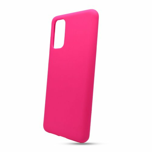 Puzdro Solid Silicone TPU Samsung Galaxy A41 A415 - neon ružové