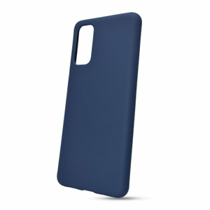 Puzdro Solid Silicone TPU Samsung Galaxy A41 A415 - tmavo modré