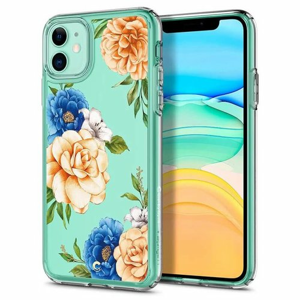 Puzdro Spigen Ciel iPhone 11 Blue Floral