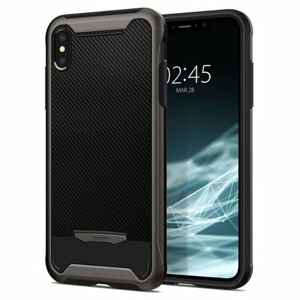 Puzdro Spigen Hybrid "NX" iPhone XS Max - gun metal