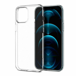 Puzdro Spigen Liquid Crystal iPhone 12 Pro Max - transparentné
