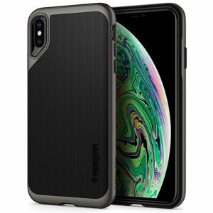 Puzdro Spigen Neo Hybrid iPhone Xs Max - gunmetal