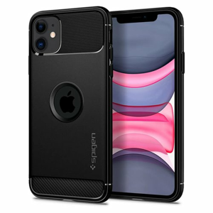 Puzdro Spigen Rugged Armor iPhone 11 - Black