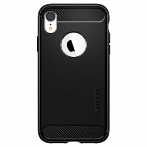 Puzdro Spigen Rugged Armor iPhone XR - Black