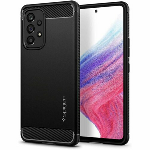 Puzdro Spigen Rugged Armor Samsung A53 5G - čierne