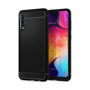 Puzdro Spigen Rugged Armor Samsung Galaxy A30s A307/A50 A505 - čierne