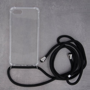 Puzdro Strap TPU iPhone 7 Plus/8 Plus - Čierne