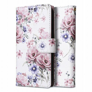 Puzdro Tech-Protect Book Samsung Galaxy A15 4G/5G - Rozkvitnuté kvety