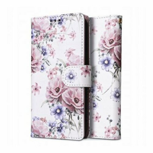 Puzdro Tech-Protect Book Xiaomi Redmi 12 - Rozkvitnuté kvety