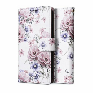 Puzdro Tech-Protect Book Xiaomi Redmi 13C/Poco C65 - Rozkvitnuté kvety