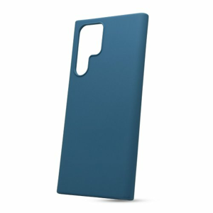 Puzdro Tint TPU Samsung Galaxy S22 Ultra - tmavo modré