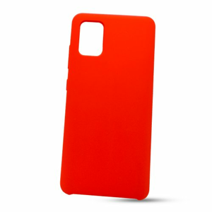 Puzdro Vennus Silicone Lite TPU Samsung Galaxy A51 A515 - červené