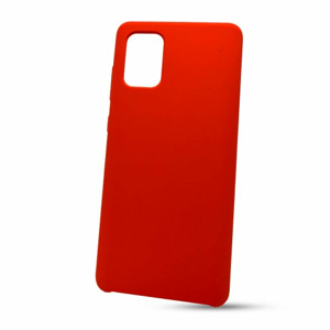 Puzdro Vennus Silicone Lite TPU Samsung Galaxy A71 A715 - červené
