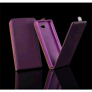 Púzdro Vertical Slim Flexi 2 na LG L90, fialové