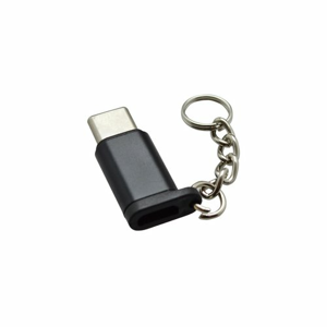 Redukcia MicroUSB/USB-C Čierna