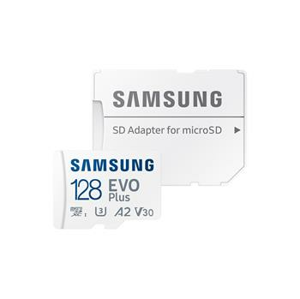 SAMSUNG 50928
Pamäťová karta SAMSUNG microSDXC 128GB EVO Plus + SD adaptér