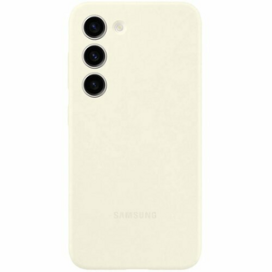 Samsung case Silicone Cover for Samsung Galaxy S23 cream