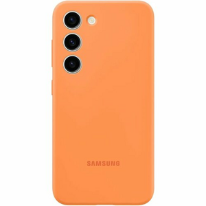 Samsung case Silicone Cover for Samsung Galaxy S23 Plus orange