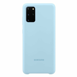 Samsung EF-PG985TL Silicone Cover pre Galaxy S20+, modré