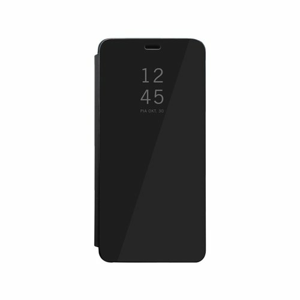 Samsung Galaxy A41 čierna bočná knižka, Clear View