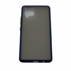 Samsung Galaxy A42 5G Plastové puzdro, tmavo modré, Season