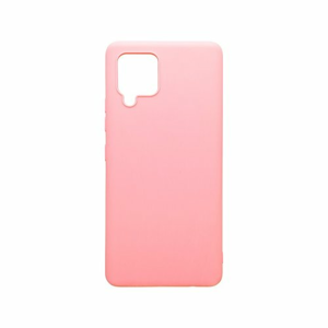 Samsung Galaxy A42 5G ružové gumené puzdro, matné EKO
