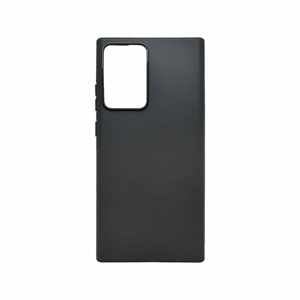 Samsung Galaxy Note 20 Ultra čierne gumené puzdro, matné