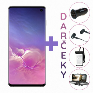 Samsung Galaxy S10 8GB/128GB G973 Dual SIM Prism Black Čierny - Trieda A