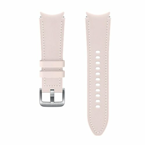 Samsung hybridný kožený remienok pre Watch 4 (20 mm, veľkosť M/L), ružový